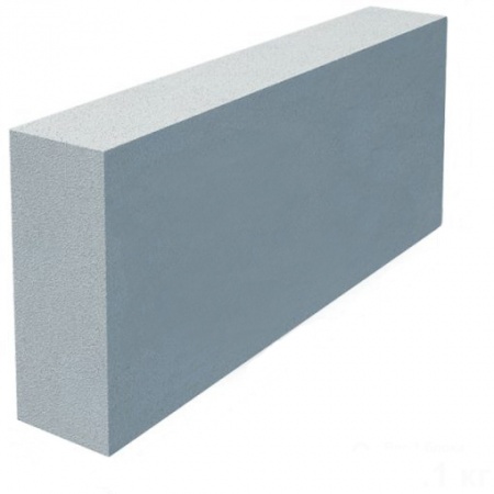 Газобетонный перегородочный блок Build stone D600 600х100х250