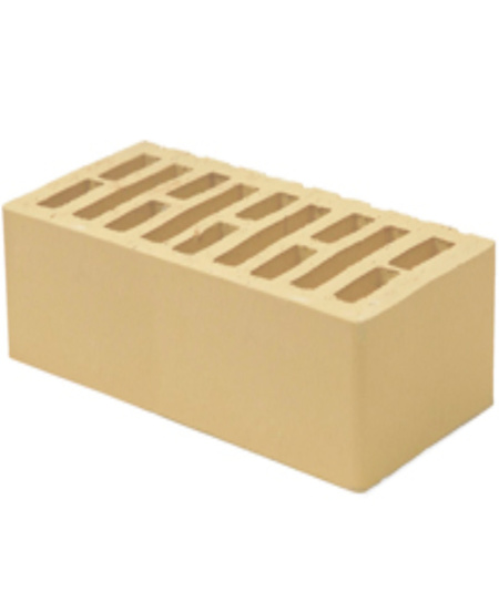 Брянский лицевой кирпич слоновая кость 1.4НФ