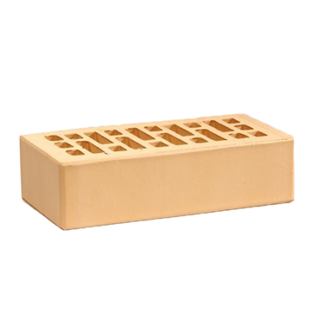 Воротынский кирпич лицевой 1НФ соломенный гладкий