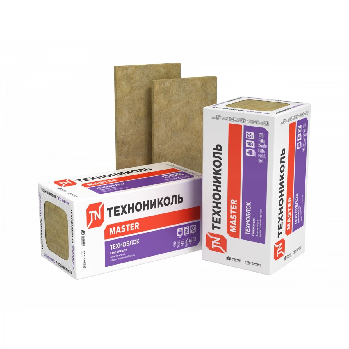 ТЕХНОБЛОК СТАНДАРТ (8 плит) 1200х600х50 мм