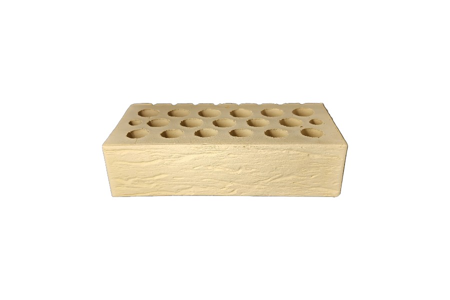 Ключищинский кирпич лицевой IVORY (с накатом) 1НФ