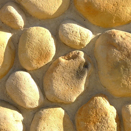 Облицовочный камень Арт Альянс Голыш темно-бежевый