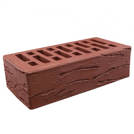 Кирпич лицевой Строма 1,4НФ бордо мадейра