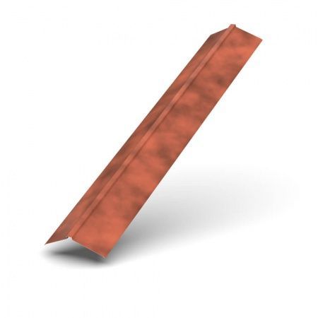 Планка конька плоского 150х150х2000 CLOUDY 0.5