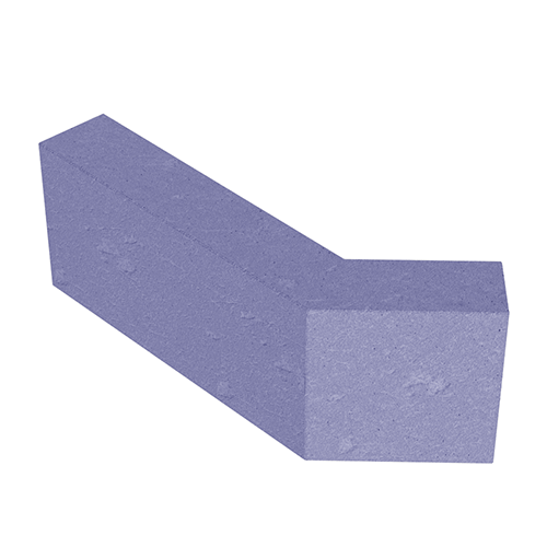 Сплитерный перегородочный блок Г-образный "135" ССПГ "135" цветной