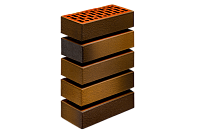 Саранский кирпич лицевой 1НФ флеш-обжиг руст