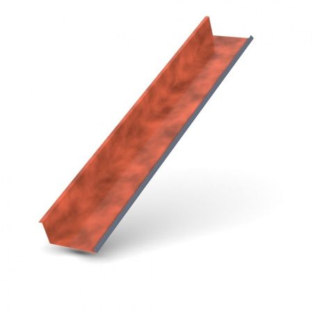 Планка примыкания нижняя 250х122х2000 CLOUDY 0.5