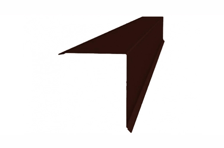 Конек односкатной кровли 160*160 Zn 0.7