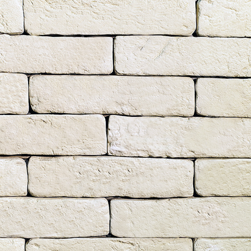 Облицовочный камень Арт Альянс Колотый кирпич белый