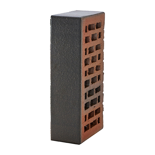 Кирпич ЛСР лицевой керамический пустотелый 1НФ коричневый флэш гладкий