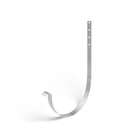 Держатель желоба D185х300 усиленный RAL9003