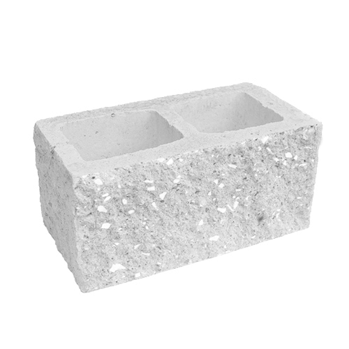 Сплитерный стеновой блок рядовой ССБР 39 сталь с мраморной крошкой