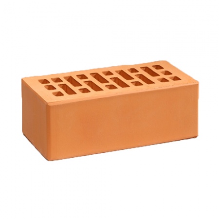 Воротынский кирпич лицевой 1,4НФ персиковый гладкий