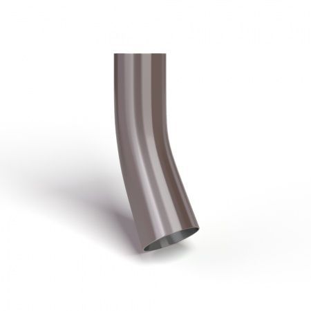 Колено сливное D90х60 градусов GS RAL8017