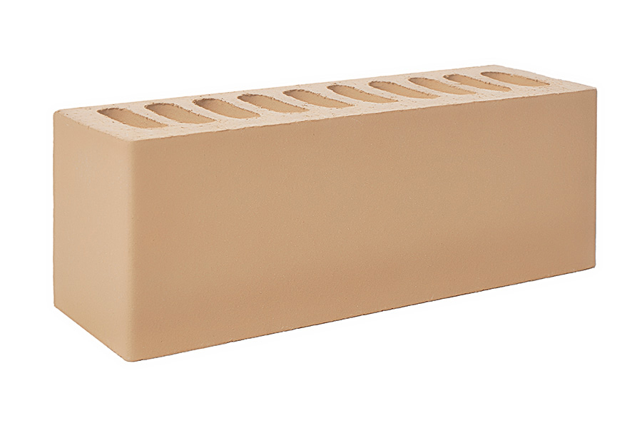 Белебеевский кирпич лицевой 0.9НФ латте гладкий