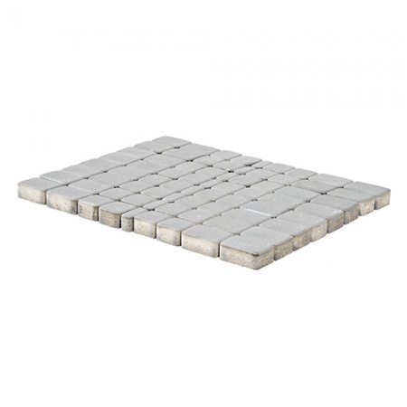 Тротуарная плитка Braer Классико Серебристый, h=60