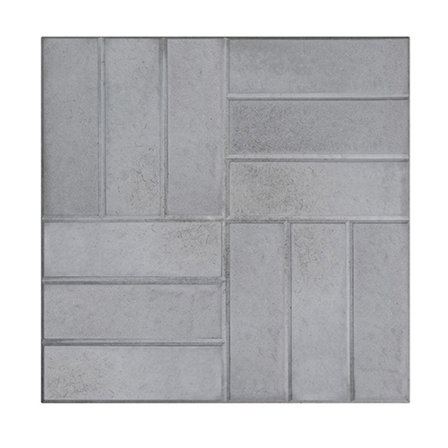 Тротуарная плитка Арт Альянс 12 камней 500 х 500 х 45 Серый