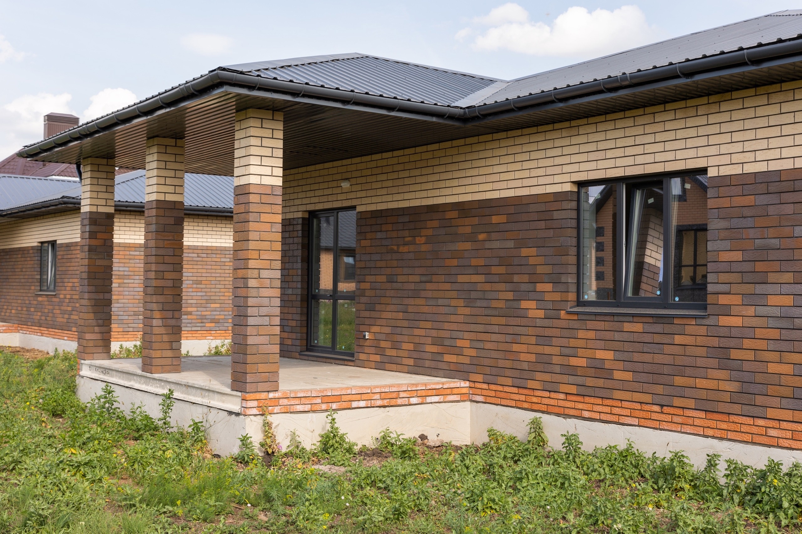 Белебеевский кирпич лицевой 1НФ Флеш Медиум Вавилон