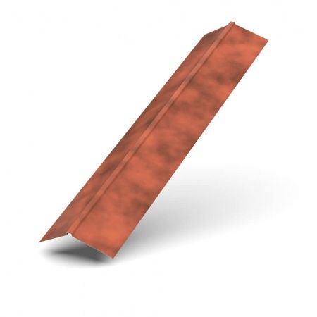 Планка конька плоского 190х190х2000 CLOUDY 0.5