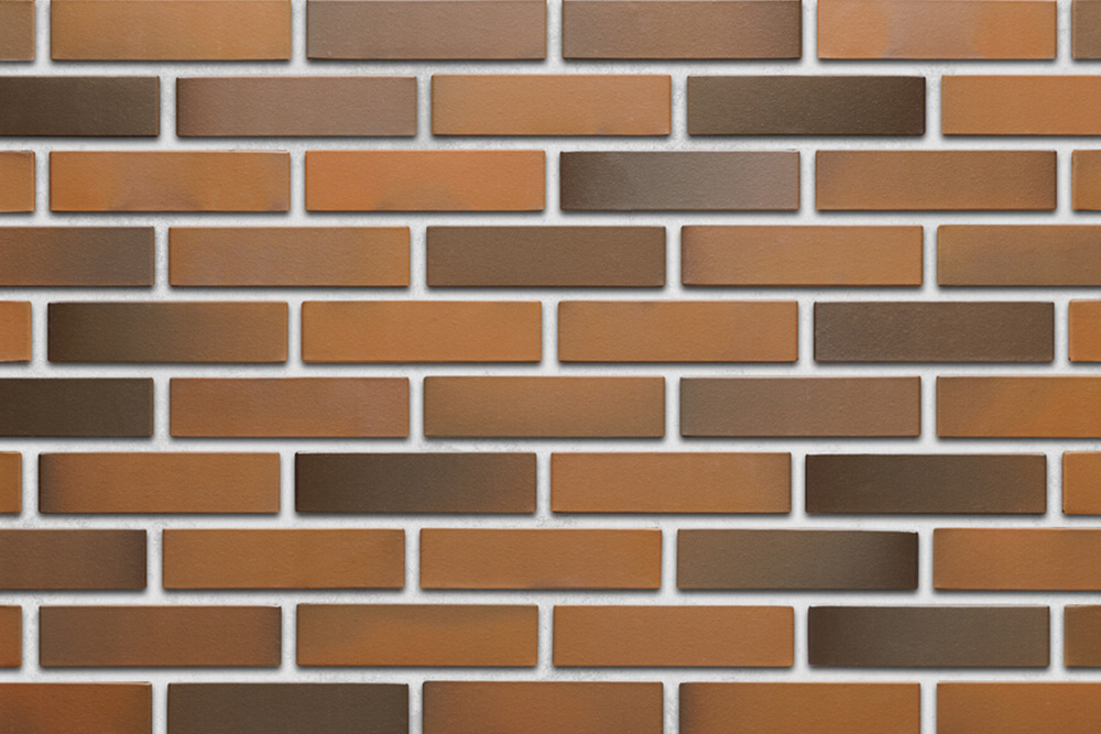 Саранский кирпич лицевой 0.7 НФ флеш-обжиг гладкий