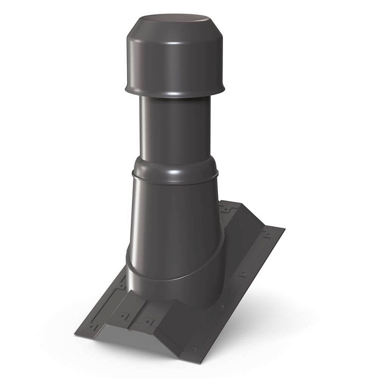 Выход вытяжки МП MAXI Ø110-125/500 с проходным элементом на профнастил НС-35