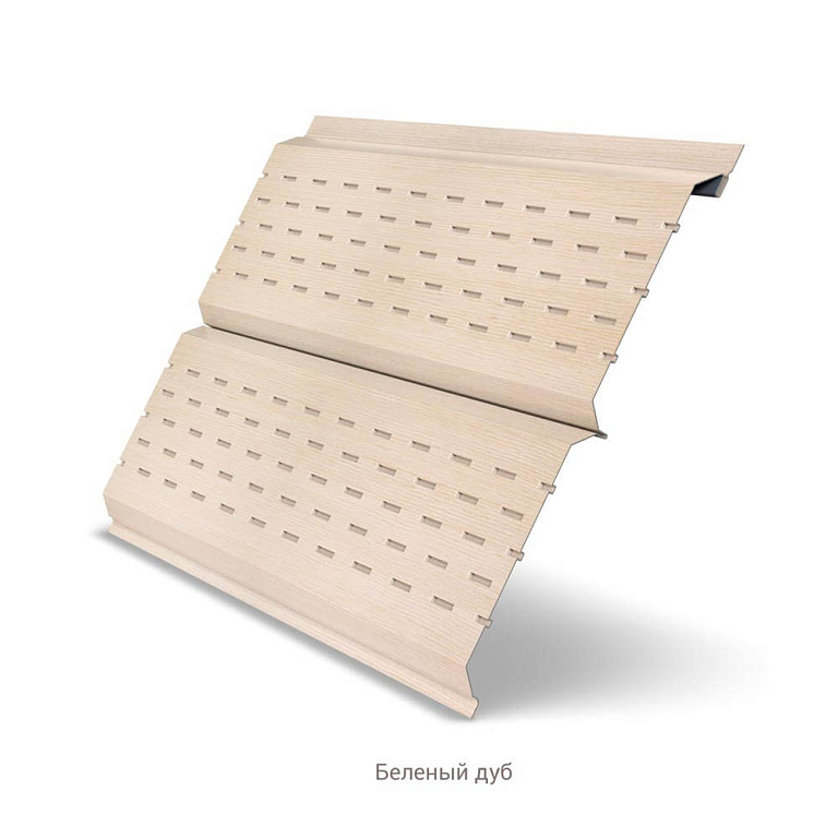 Софит Lбрус-15х240 перфорированный ECOSTEEL Matt 0.5