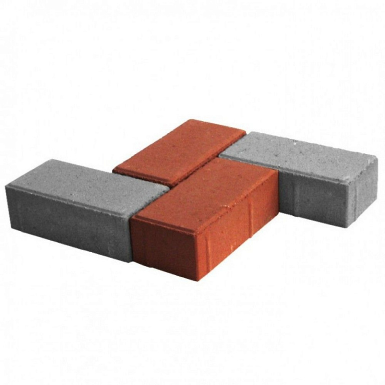 Брусчатка вибропресс Евроблок Кирпичик 200 х 100 х 40 Другой