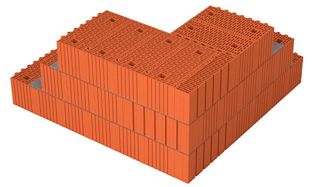 Керамический блок Поротерм (Винербергер)