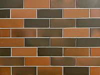 Арский кирпич Флеш Россо 1 НФ гладкий